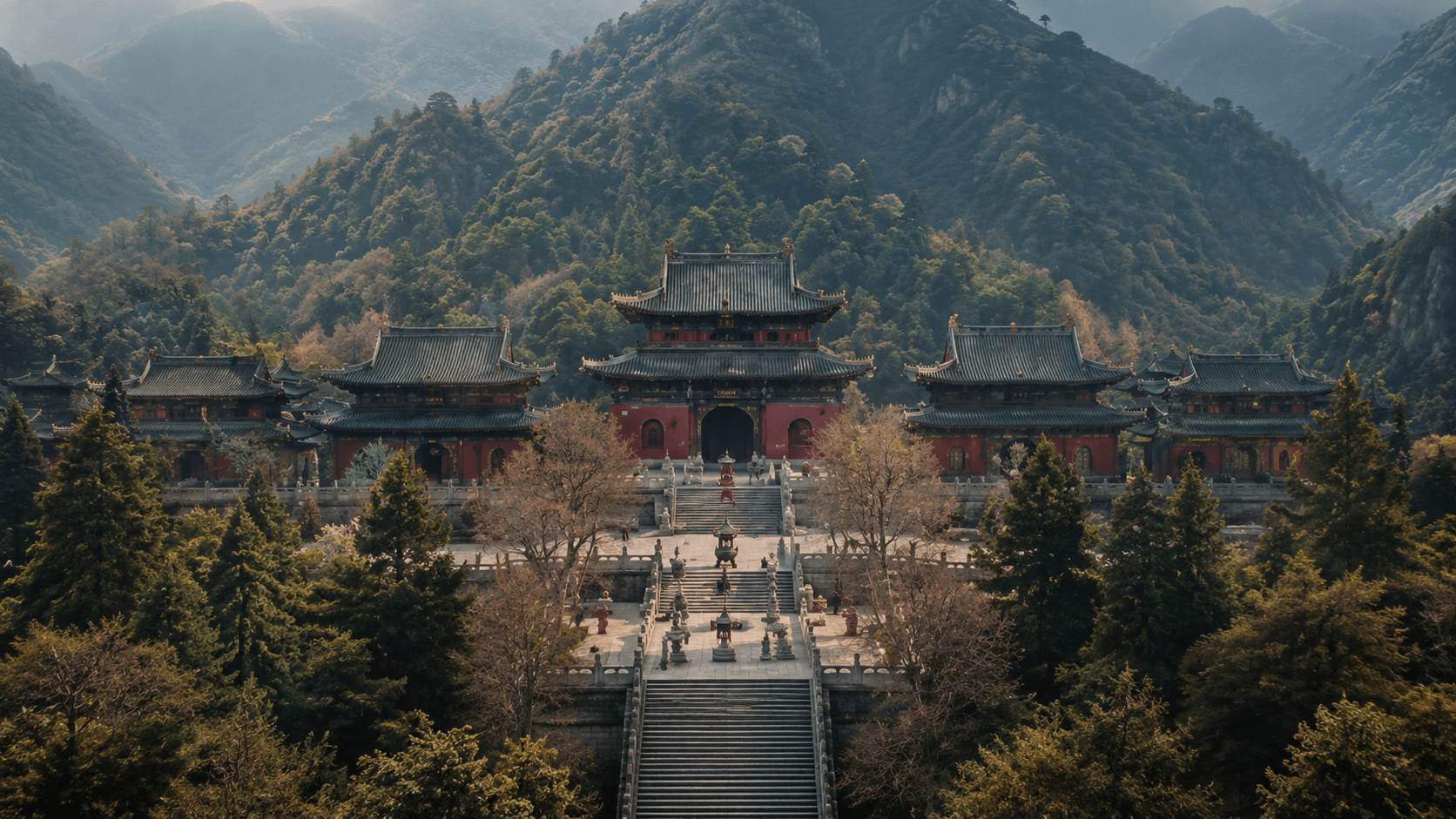 Longhu Mountain Taoist temple complex